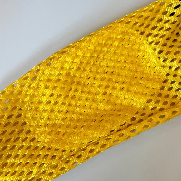 Rare Vintage '70s Yamaha Dirt Bike Race Jersey, Child's Large, Yellow and Black - Picture 4 of 5